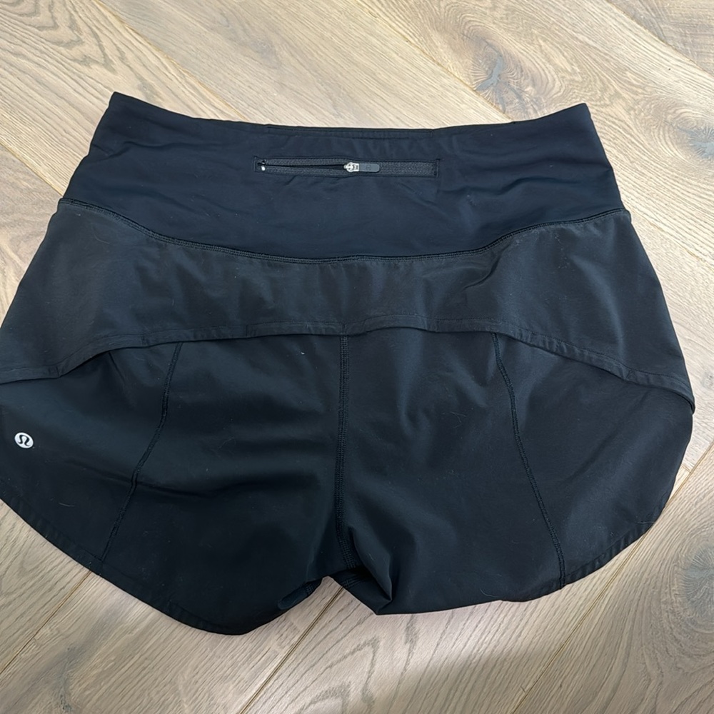 Lululemon Athletica Black Athletic Shorts
